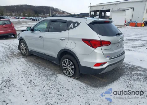 2018 Hyundai Santa Fe Sport 2.0T z USA, uszkodzony, nr VIN 5XYZUDLAXJG553760